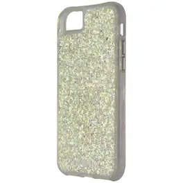 Case-Mate - Twinkle Case for iPhone SE (2nd Gen) 8 / 7 / 6s - Stardust/Iridescent - Clear