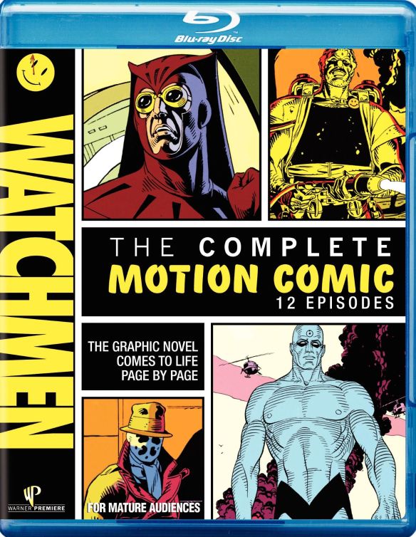  Watchmen: The Complete Motion Comic [2 Discs] [Blu-ray]
