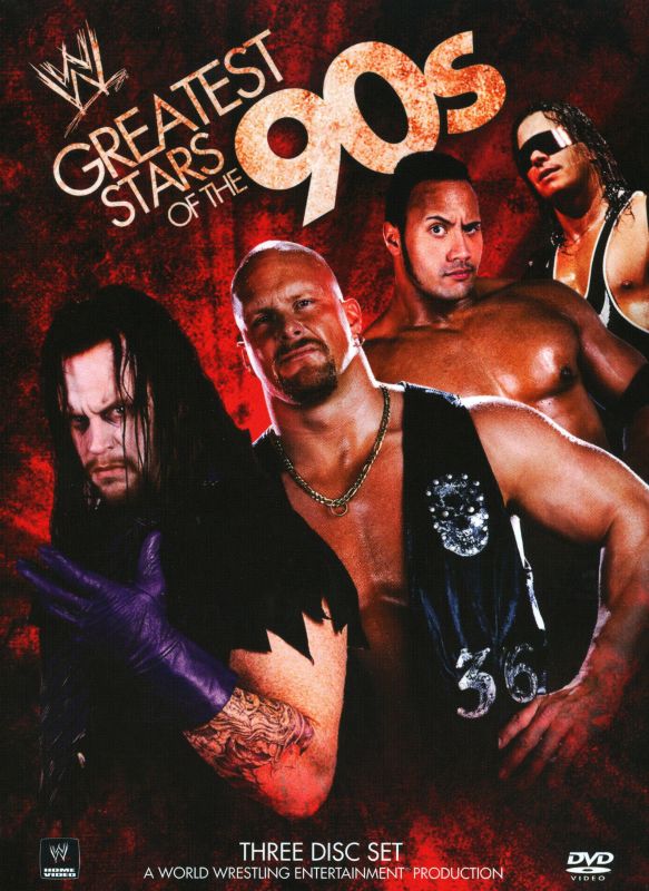  WWE: Greatest Wrestling Stars of the '90s [3 Discs] [DVD] [2009]