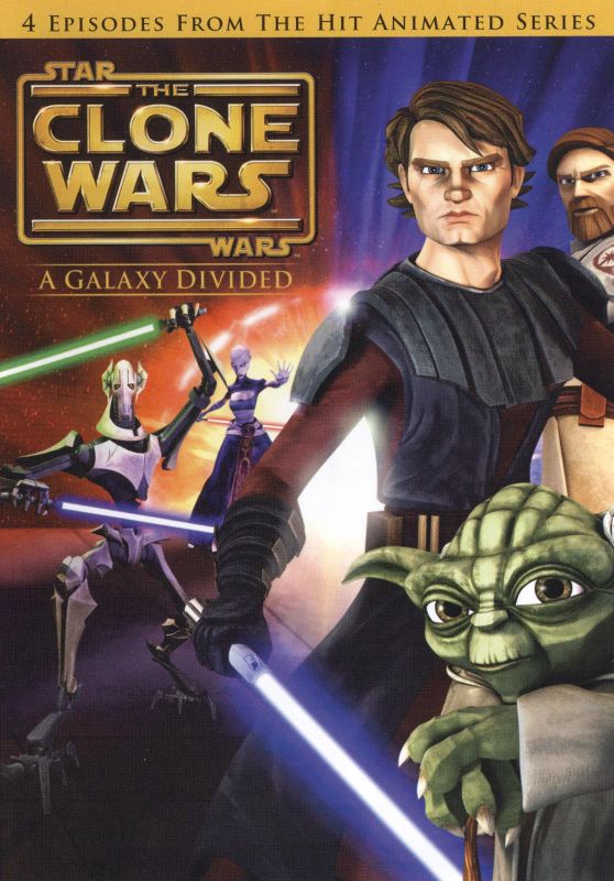 Star Wars: The Clone Wars - A Galaxy Divided [DVD]