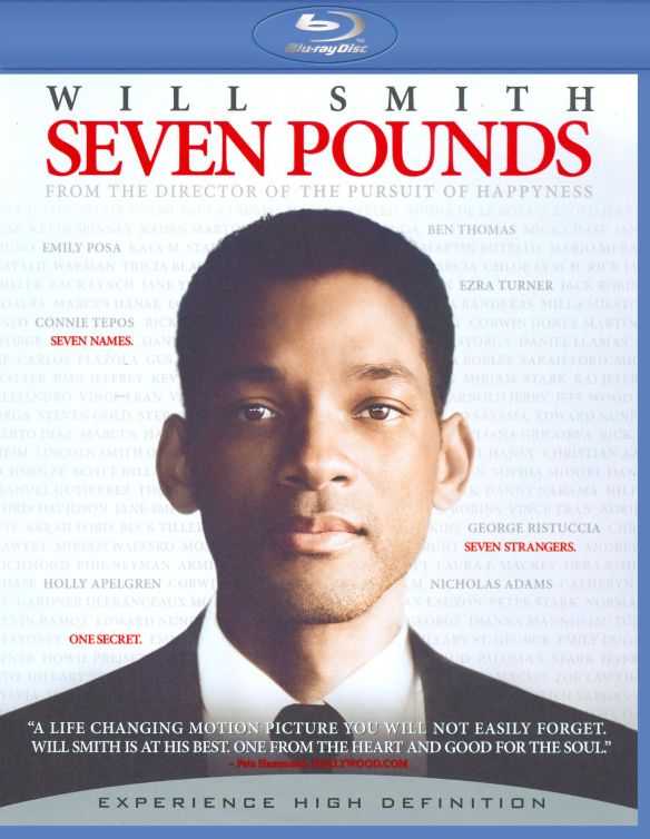  Seven Pounds [Blu-ray] [Includes Digital Copy] [2008]