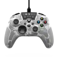 Turtle Beach - Recon Controller Wired Controller for Xbox Series X, Xbox Series S, Xbox One & Windows PCs with Remappable Buttons - Arctic Camo - Front_Zoom