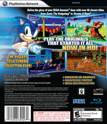 Sonic the Hedgehog Game Sony PlayStation 3 PS3