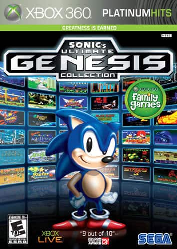 Front. Cokem International - Sonic's Ultimate Genesis Collection Platinum Hits - Multi.