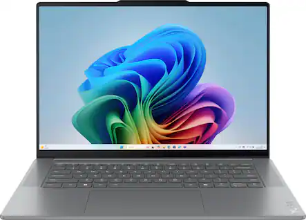 Lenovo - Yoga Slim 7i Aura Edition - Copilot+ PC - 15.3” 3K 120Hz Touchscreen Laptop - Intel Core Ultra 7 258V 2024 - 32GB - 1TB - Luna Grey