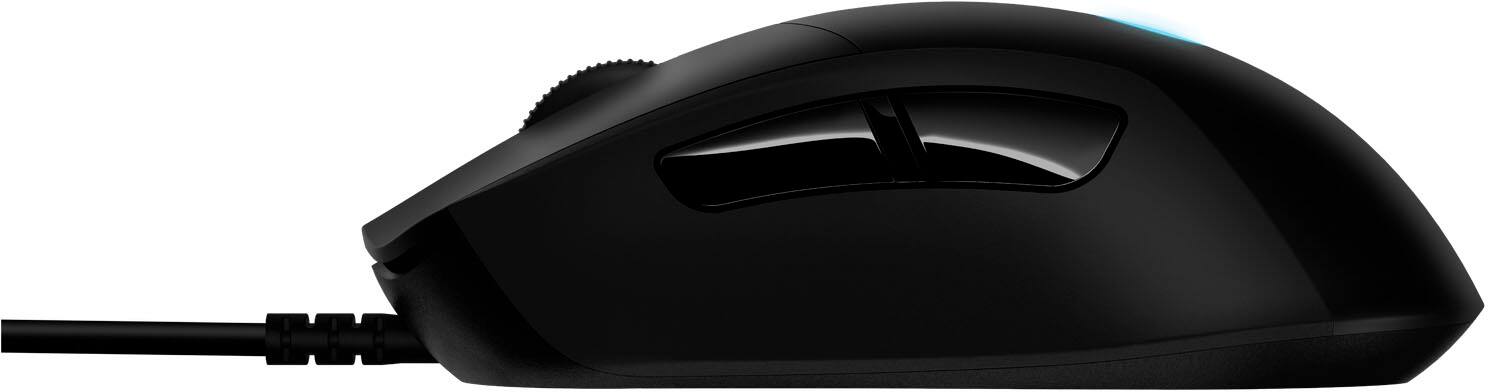 Alt View 13. Logitech - G403 (Hero) Wired Optical Gaming Mouse - Black.