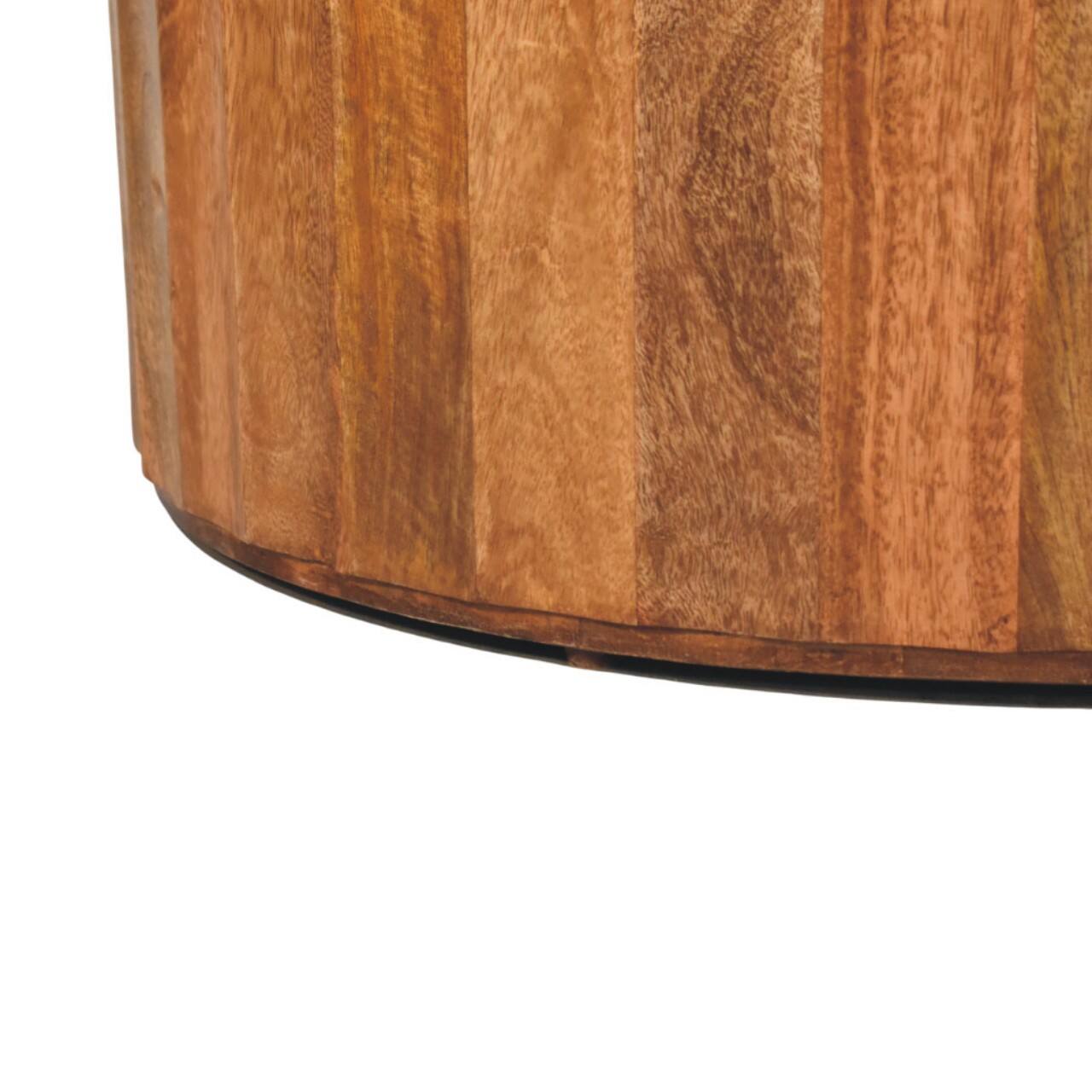 Alt View 3. Artisan Furniture - Artisan Furniture Solid Wood Rivera Rattan Coffee Table - Brown.
