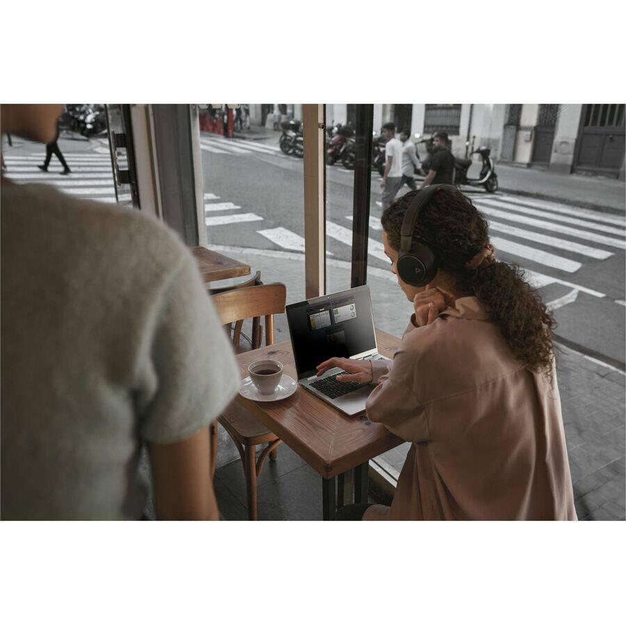 Alt View 2. HP - HP EliteBook 8 G1a 14" Touchscreen Copilot+ PC Notebook - WUXGA - AMD Ryzen AI 5 340 - 32 GB - 512 GB SSD - English - Glacier Silver.