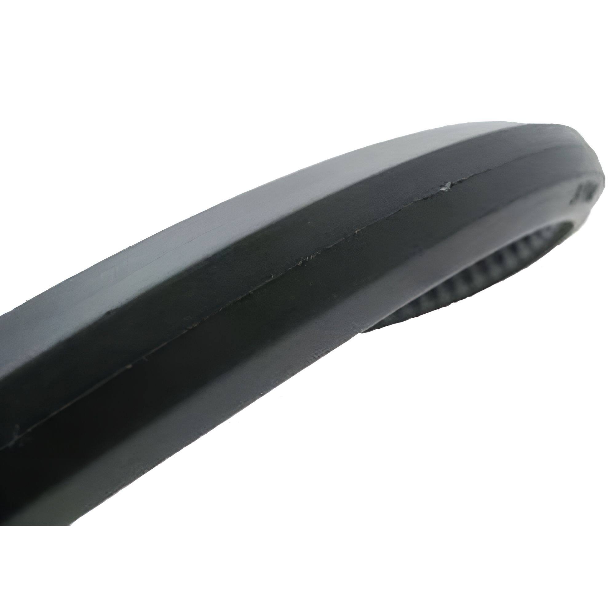 Alt View 3. Invacare - Wheelchair Tireb Flat-Free with Flat Tread, Grey, 14" x 3", Durable Replacement Tire - Black.