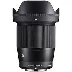 - BUN 16mm 1:1.4 DC DN 67 SIGMA