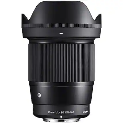 - BUN 16mm 1:1.4 DC DN 67 SIGMA