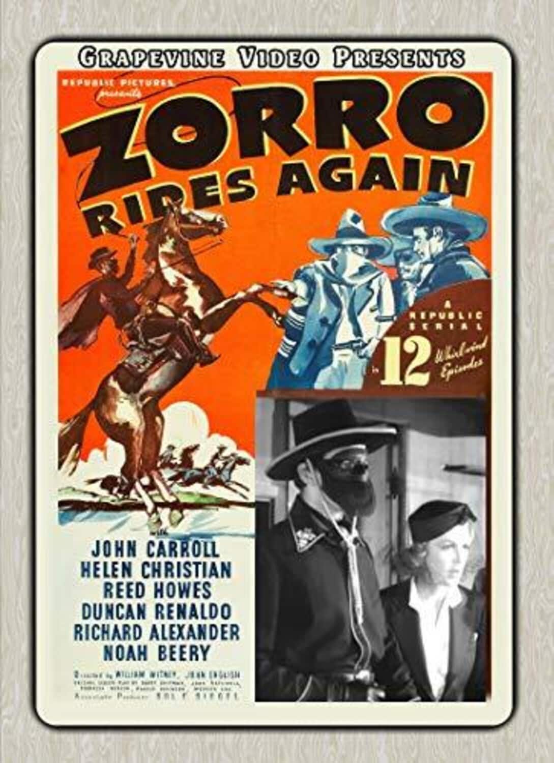 Zorro Rides Again  - DVD