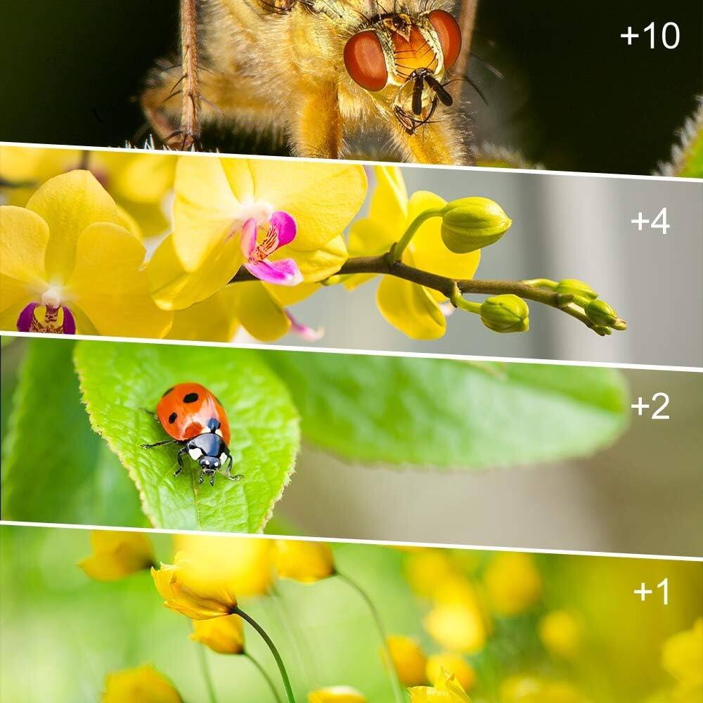 Alt View 2. Schertz - 67mm Close-Up Filter Kit – 4 Macro Filters (+1, +2, +4, +10) with Pouch & Lens Cap for DSLR Cameras.