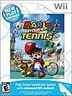 Front Detail. New Play Control! Mario Power Tennis - Nintendo Wii.