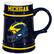 Front. Evergreen Enterprises - Michigan Wolverines 24oz. Ceramic Stein Cup with Gift Box - Multicolor.