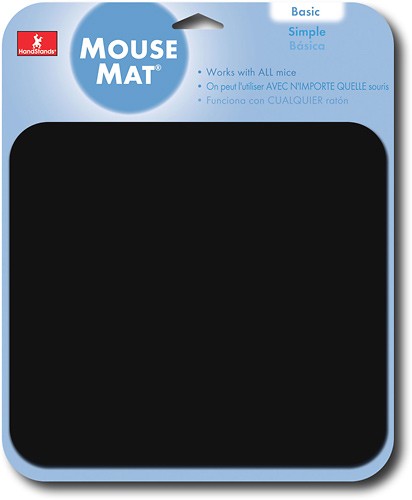  HandStands - Soft Fabric Mouse Pad - Black