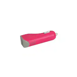 Reiko - Micro Usb Car Charger In - Hot Pink