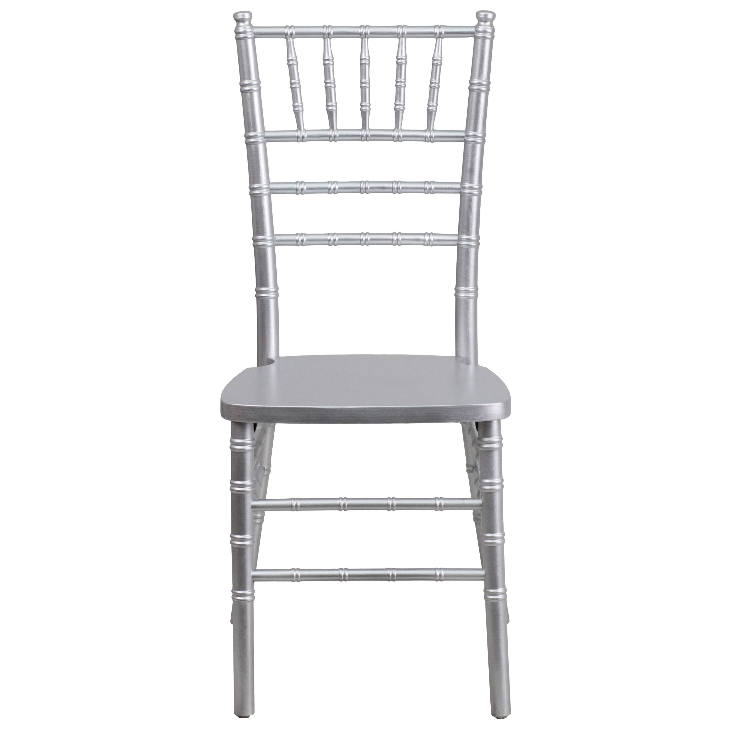 Alt View 11. Alamont Home - HERCULES Series Wood Chiavari Chair - Silver.