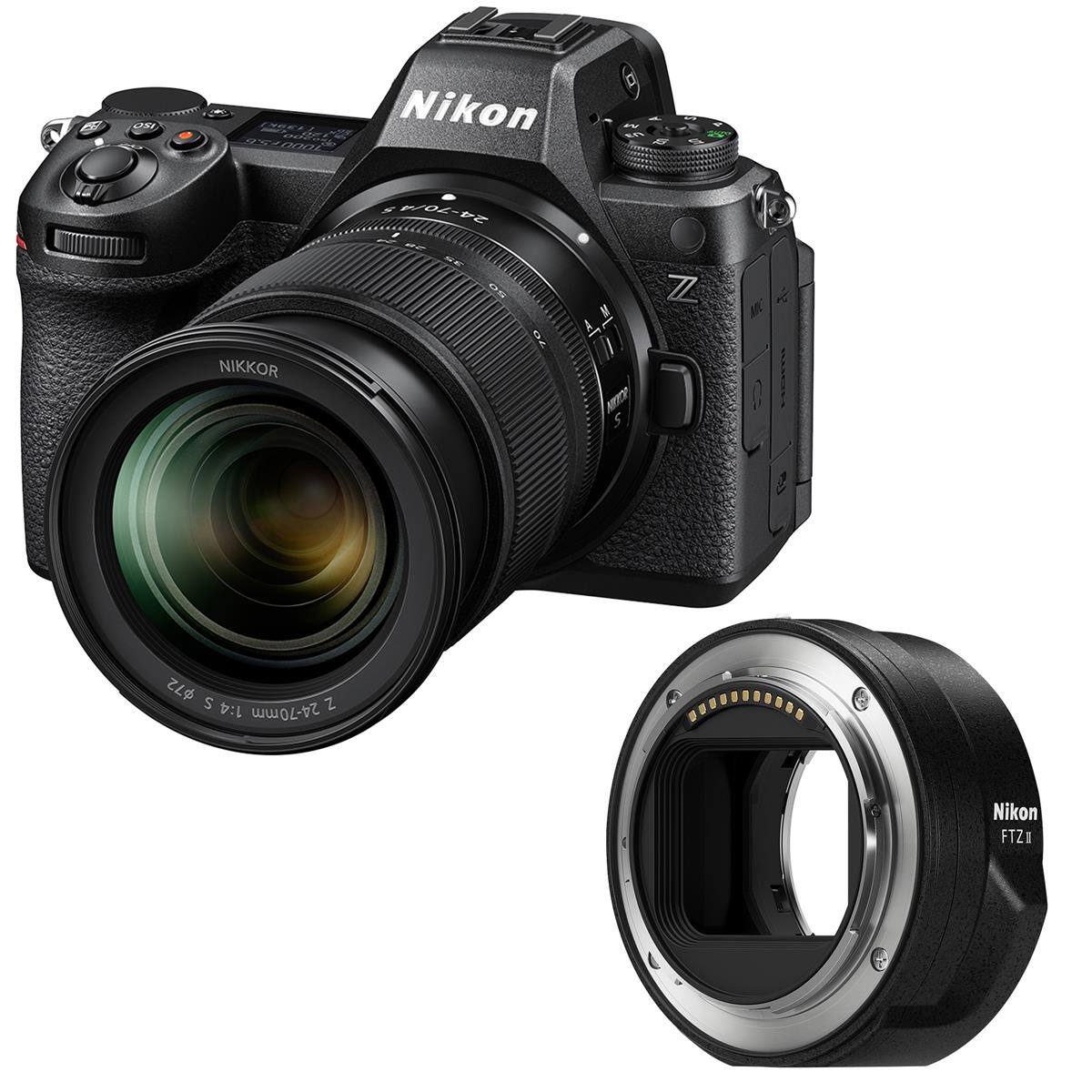 Nikon S50000 dd - WoLEE NIKKOR KE On 70 A, I MT 5 Z S AN nOee $72 S 1:4 Z 24-70mm Nikon FTZ1