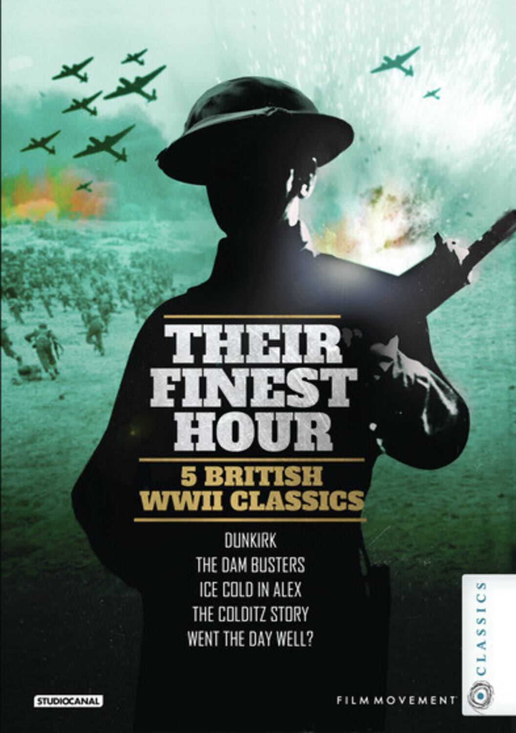 Front. Their Finest Hour: 5 British WWII Classics   - DVD.