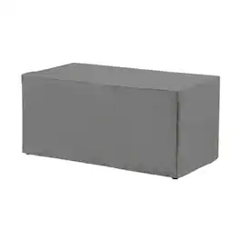 FurniFact - Outdoor Coffee Table Cover for Weatherproof Protection and Durable Fabric - Gray