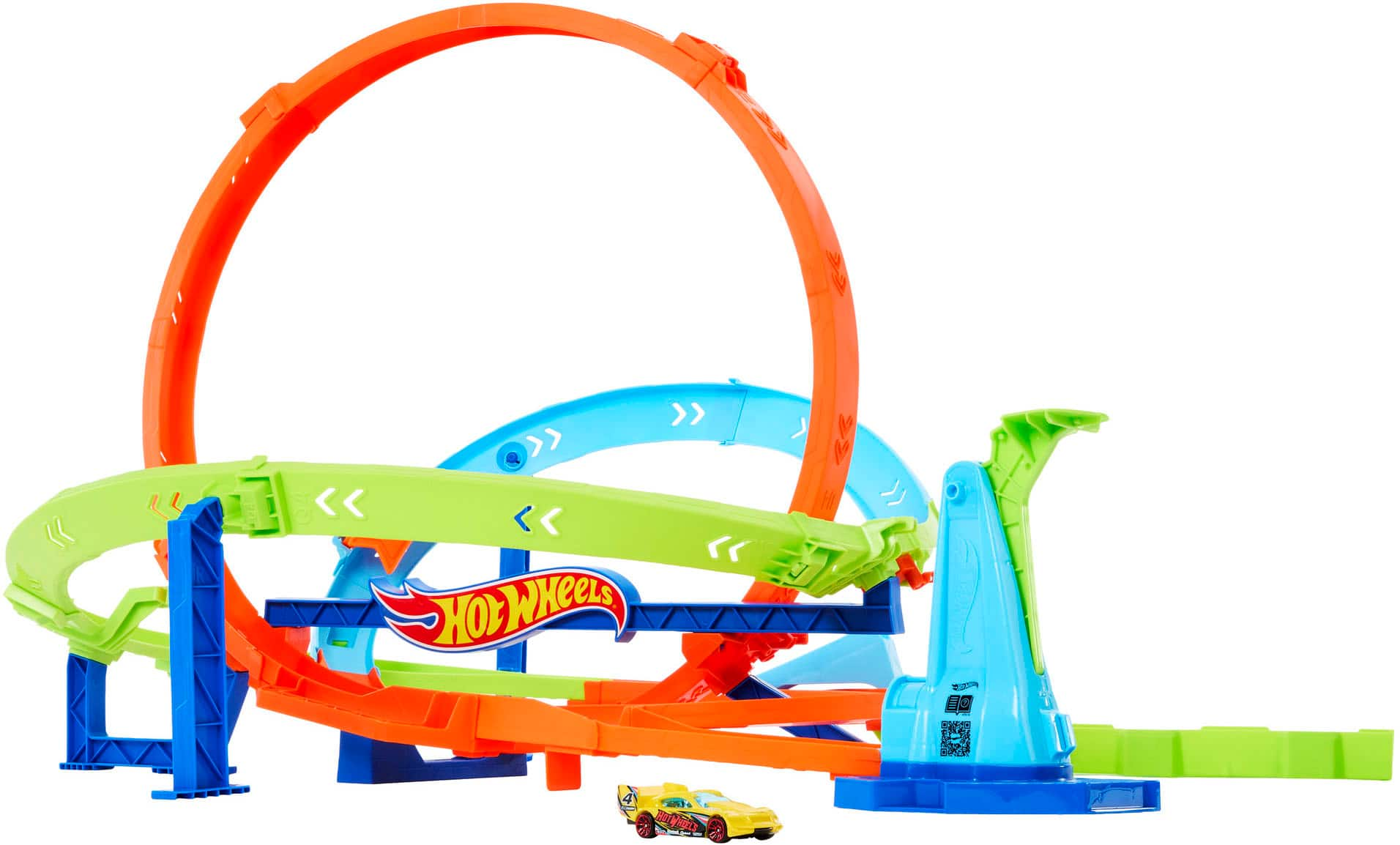 Hot Wheels Loop Cyclone Challenge Track Set Htk16 - Best Buy