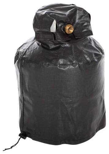 Front Standard. Fire Sense - Vinyl Propane Tank Cover - Black.