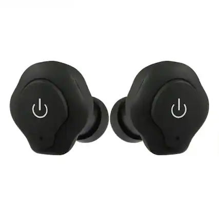 Front. Kitcheniva - True Wireless In Ear Earbuds With CSR V4.2 Stable Bluetooth Stereo Audio - Black.