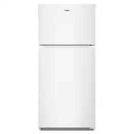 Whirlpool - 28 in. Wide 14 cu. ft. Top Freezer Refrigerator with Total Coverage Cooling - White