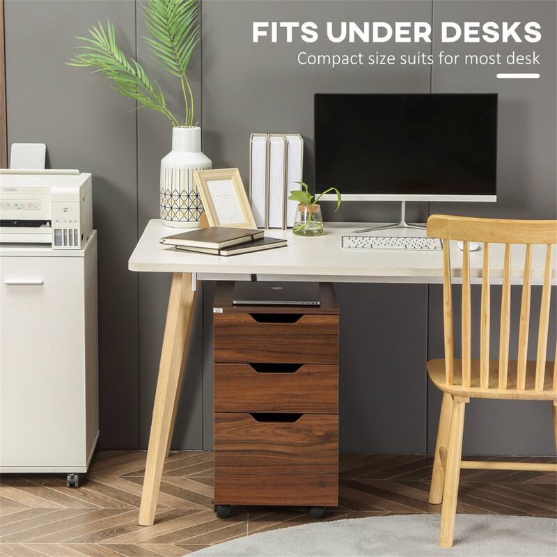 FITS UNDER DESKS  
Compact size suits for most desk