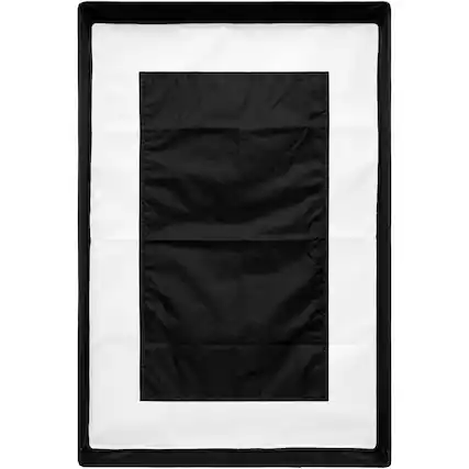 Front. Profoto - Profoto Edge Mask for Softbox - 2x3' Rectangular Softbox.