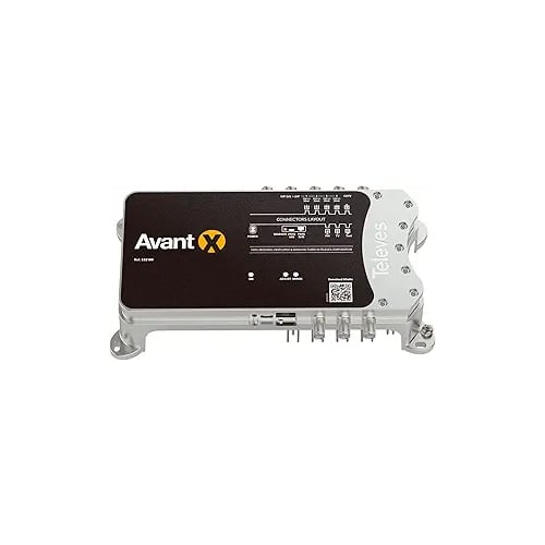 Televes - Avant X 532180 Multiband Amplifier, Programmable Multiband Amp