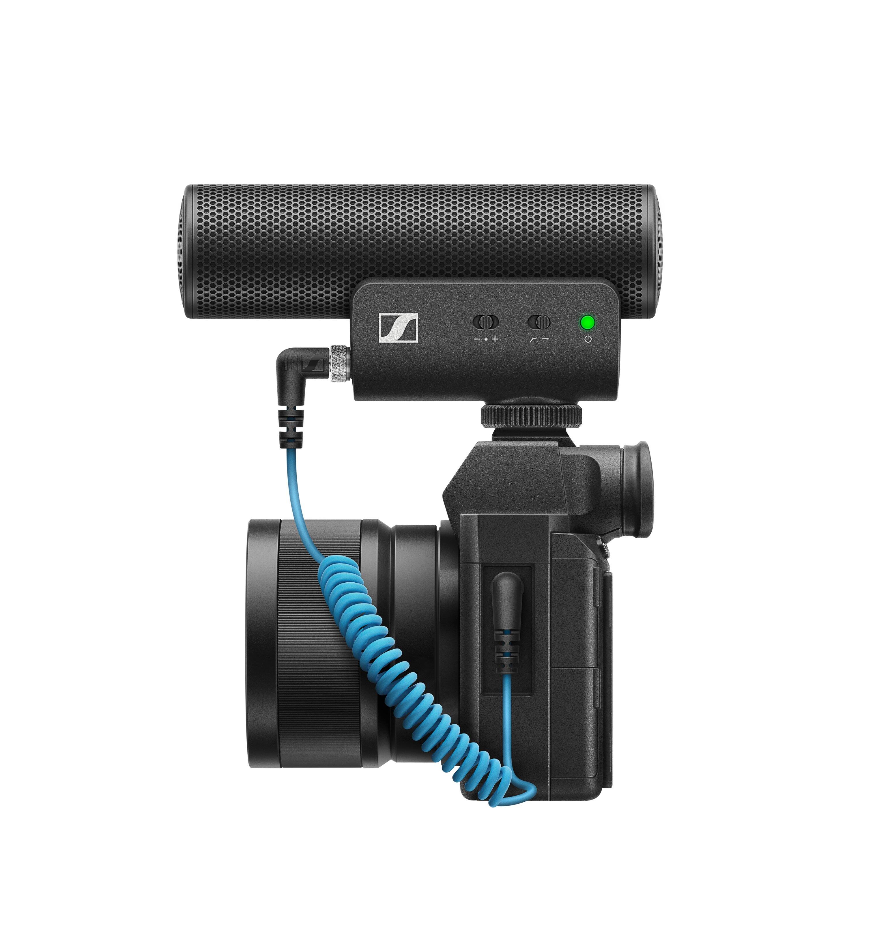 Alt View 15. Sennheiser - MKE 400 Compact Shotgun Microphone - Black.