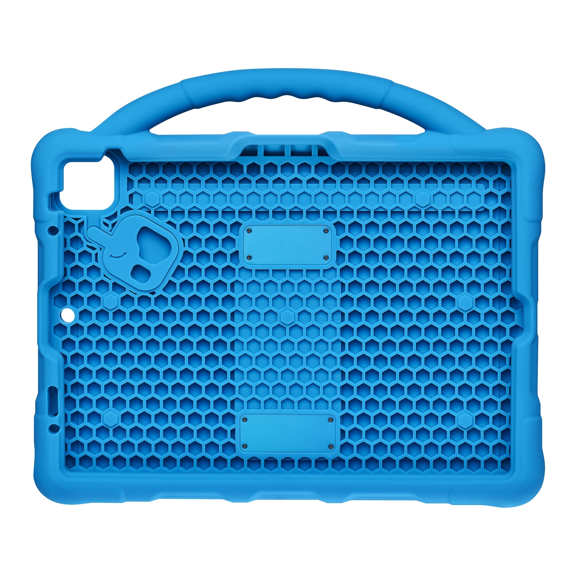 Front. Insignia™ - Bumper Case with Apple Pencil Slot for iPad 10.2"/10.9", iPad Pro 11" and iPad Air 10.9"/11" - Blue.