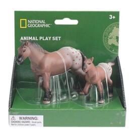 National Geographic - Horse and Foil Figurines, 2 pc
