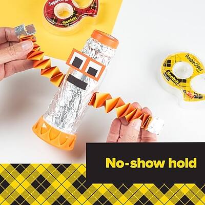 Super Scotch Double-Sided Tape  
Scotch No-show hold