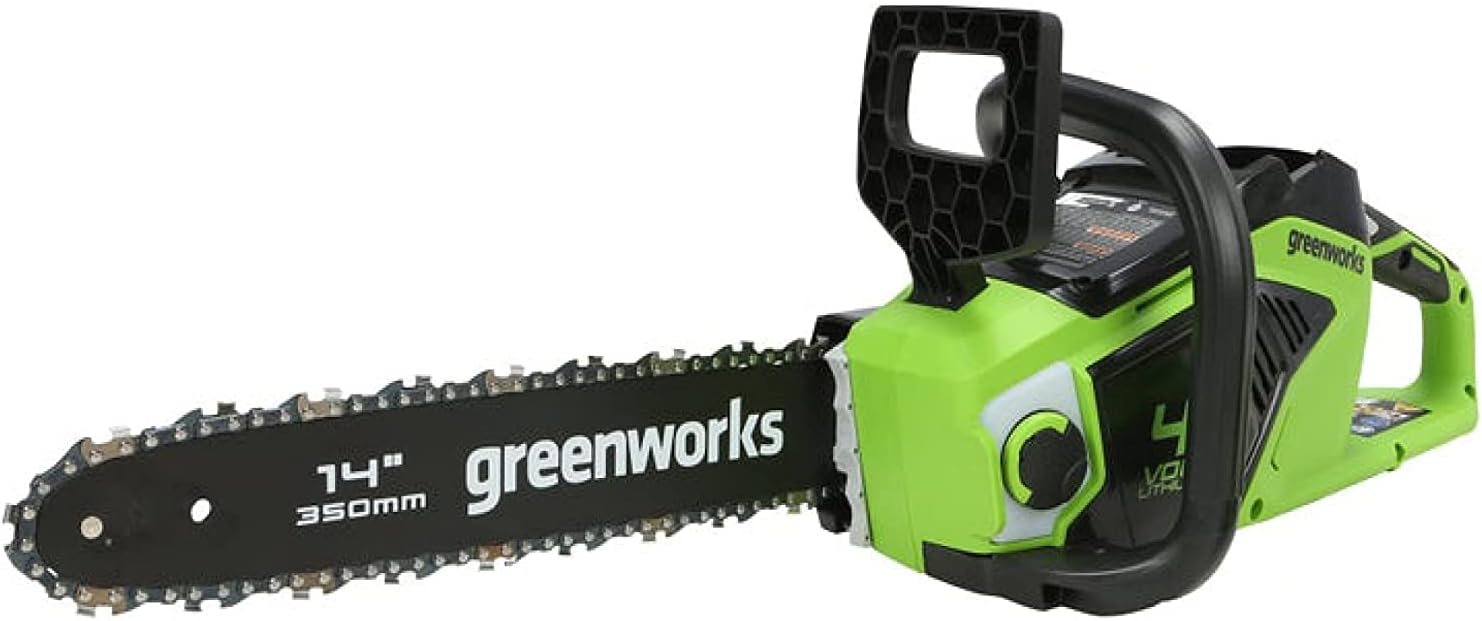 greenworks 14" 350mm  
4 VOI LITH