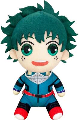 Great Eastern - My Hero Academia S2 - 8" Sitting Plush - Izuku Midoriya "Deku" Hero Costume 2Ver - COLLECTIBLES - Multicolor