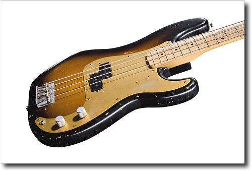 Best Buy: Fender® Road Worn™ '50s Precision Bass 2-Color Sunburst 