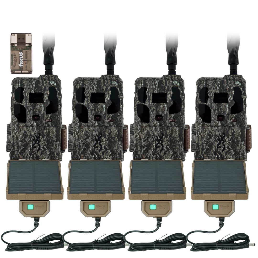 Browning - Trail Camera Defender Pro Scout Max HD 46MP Bundle with Solar Pack