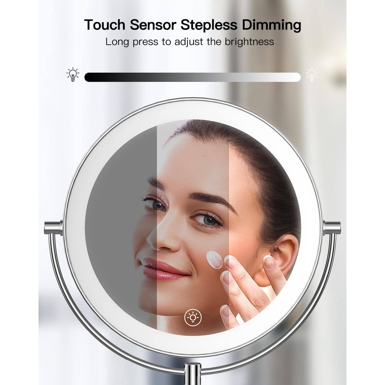 Touch Sensor Stepless Dimming  
Long press to adjust the brightness