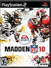 Front Detail. Madden NFL 10 - PlayStation 2.
