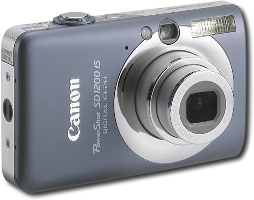 Canon PowerShot 10.0Megapixel Digital ELPH Camera Silver SD1200 IS Best Buy Canon PowerShot 10.0Megapixel Digital ELPH Camera Silver SD1200 IS Best Buy