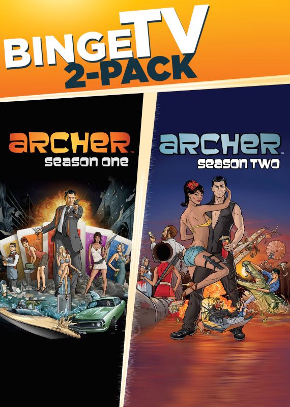  Archer: Seasons 1 &amp; 2 [DVD]