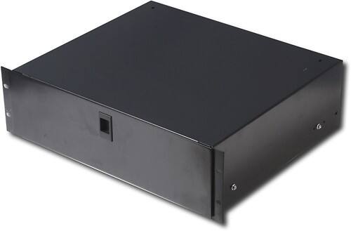 Angle Standard. Gator Cases - Fully Enclosed Drawer - Black.