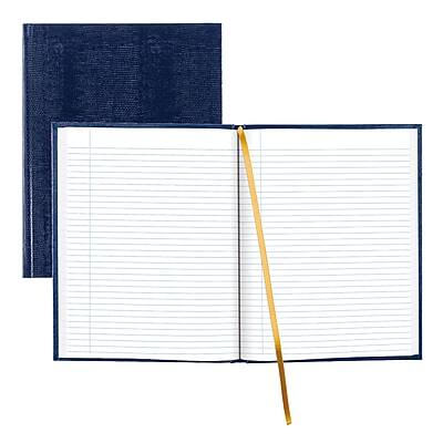 Front. Blueline - Blueline Executive 1-Subject Professional Notebook, 8.5" x 10.75", College Ruled, 150 Sheets, Assorted Colors (REDA1082) - Blue.