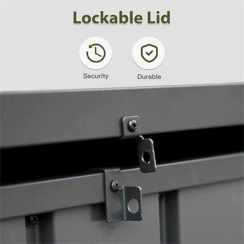 Lockable Lid

Security

Durable