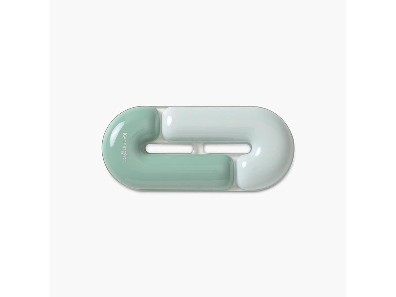 Alt View 7. Kensington - Duo Gel Mouse Wrist Rest, Loop Design, Cooling Ventilation Channels, Non-Skid Base, 7.4 x 3.3 inches - K62829WW - Green.