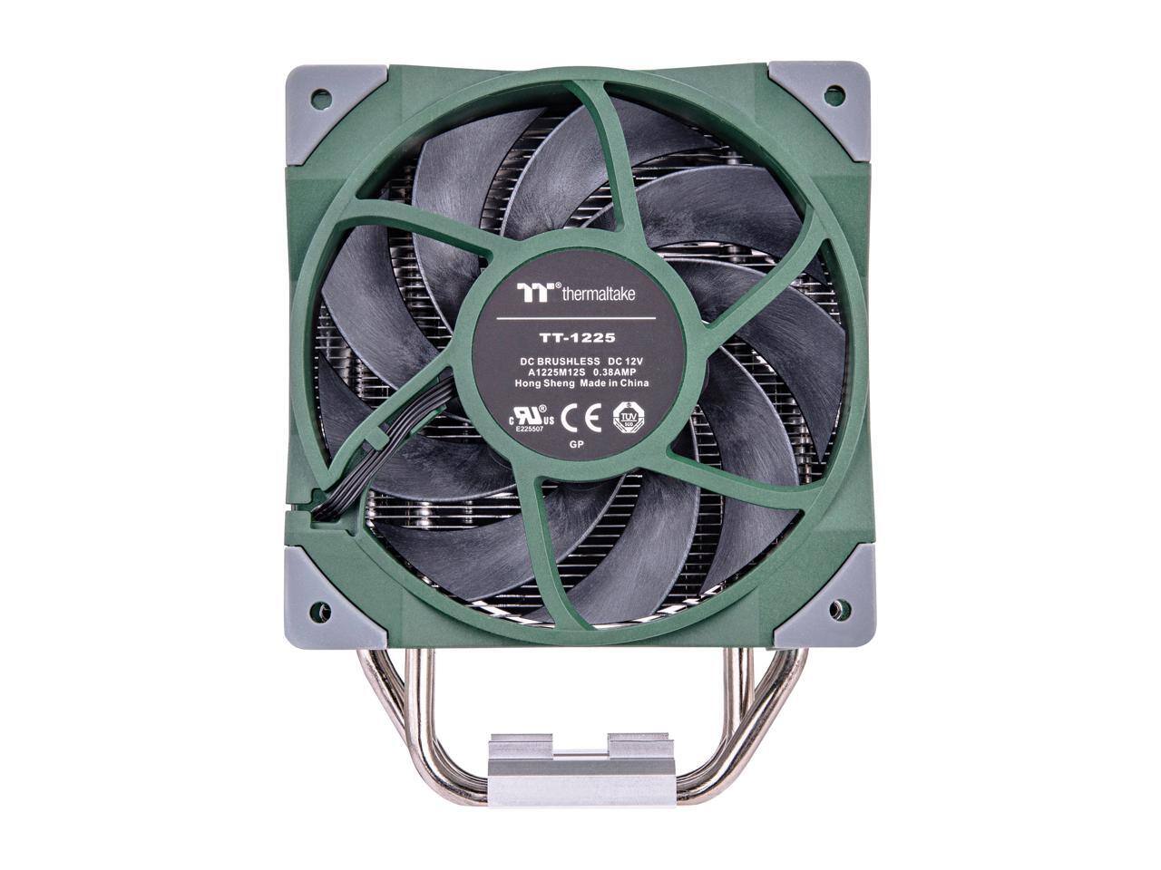 Thermaltake  
TT-1225  
DC BRUSHLESS DC 12V A1225M12S 0.38AMP  
Hong Sheng Made in China  
LR US CE TOV  
E220507 GP