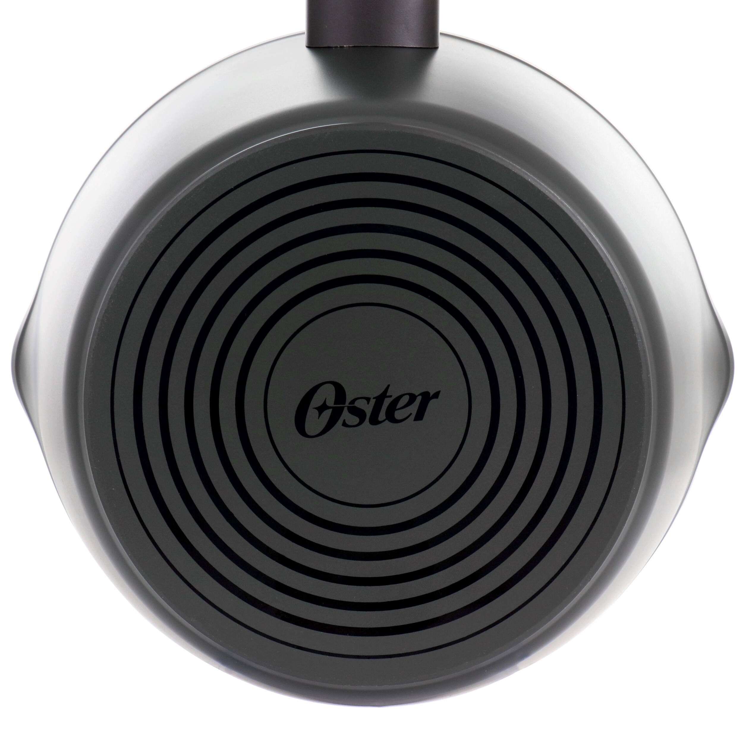 Alt View 2. Oster - Oster Kingsway 2.6 Quart Aluminum Nonstick Saucepan in Black - Black.